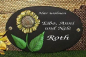 Preview: Gießform von Geschenke-Kriese – gebraucht – Türschild - Platte - Größe – 19,5 x 12 cm – zum Gießen oder Eindrücken – noch gute Form