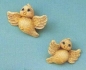 Preview: Teddy-Zaun für die Wand mit Sonne und Vögeln im 6er-Set – bis 29 cm hoch – Schrühware