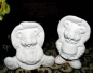 Preview: Vogelscheuchen-Teddys im 2er-Set – bis 12,5 cm hoch – Schrühware