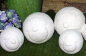 Preview: Schneebälle im 3er-Set – 6 bis 9 cm Ø – Schrühware