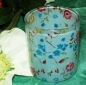 Preview: Glas-Teelichthalter - 6er-Set - verschiedene florale Muster – statt 9,95 €