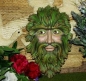 Preview: SCIOTO-Gießform - neu – Green Man Plaque – Blattgesicht – 35 cm hoch - USA