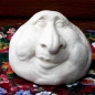 Preview: Steingesicht – Curley the Rock Head – 18 cm breit – Schrühware
