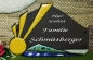 Preview: Töpfer-Türschild – Sonne – modern – 20 x 13 cm – Reliefbild – aufwändige Handarbeit