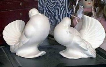 Turteltaubenpaar – Schrühware