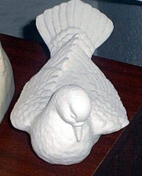 SCIOTO-Gießform - neu - Taube nach vorn schauend – 22,5 cm lang - USA