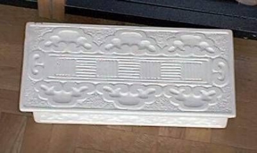 Dose – rechteckig – chinesischer Stil – Schrühware