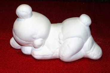 Kleiner schlafender Teddy – KIMPLE – Schrühware