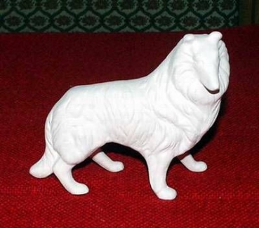 ALBERTAS-Gießform - neu - Collie – 10 cm hoch - USA