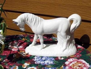 ALBERTAS-Gießform - neu – Stehendes Pferd – 17,8 x 28,5 cm - USA