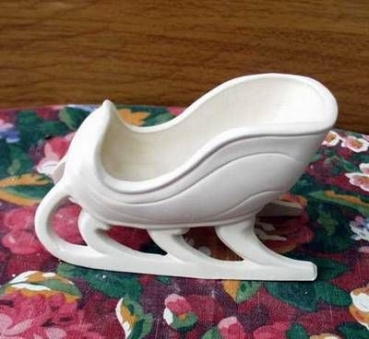 ALBERTAS-Gießform - neu – Kleiner Schlitten – 7,5 x 13 cm – USA