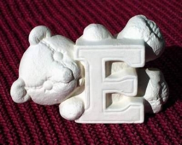Buchstabenteddy - E - Schrühware