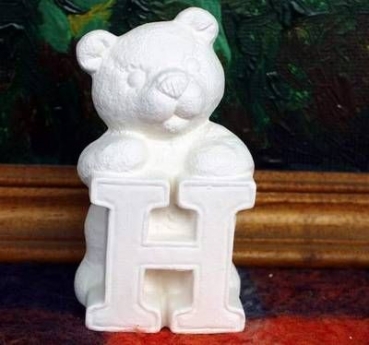 Buchstabenteddy - H - Schrühware