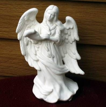 SCIOTO-Gießform - neu – Engel mit Liederrolle – 23 cm hoch – USA