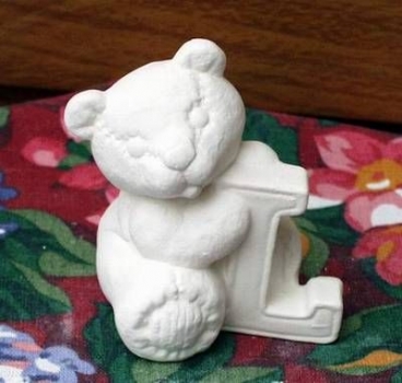 Buchstabenteddy - L - Schrühware