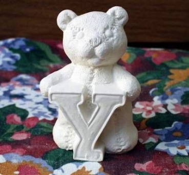 Buchstabenteddy - Y - Schrühware