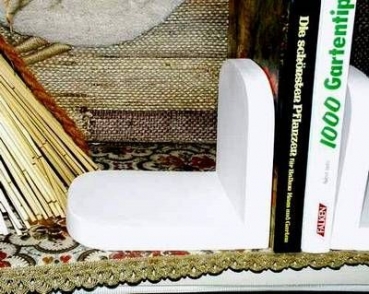 Buchstützen im 2er-Set – je 15 cm hoch – Schrühware