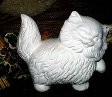 Laufende Katze – Schrühware