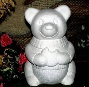 Stehender Teddybär – Schrühware