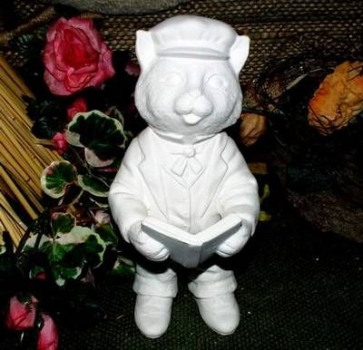 Katzenjunge – 16 cm hoch - Schrühware