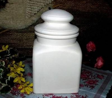 Vorratsdose - mittel – 22,5 cm hoch – Schrühware