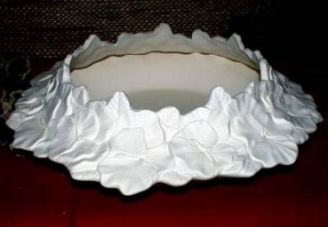 Stiefmütterchen – Schale – 30 cm Durchmesser – Schrühware