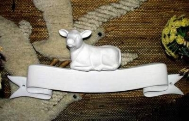 DONAS-Gießform - neu – Banner – 48 cm lang – auch schön als Türschild – siehe Beispielfotos – 48 cm lang - USA