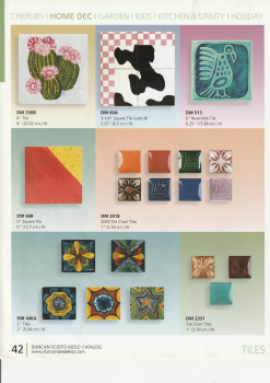 Katalogseite 42 von DUNCAN & SCIOTO – Gießformen sind aktuell lieferbar – bitte Preise anfragen