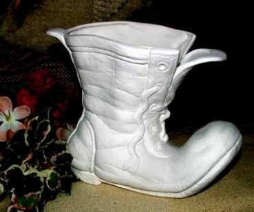 Stiefel zum Bepflanzen – Boot Planter – 18,5 cm hoch – Schrühware