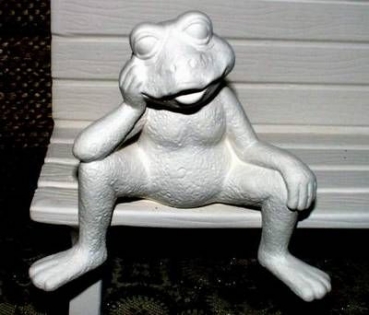 Denkender Regalfrosch – Schrühware