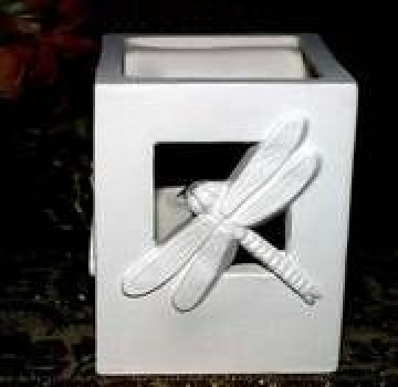 Libellen – Windlicht – 10 cm hoch - Schrühware