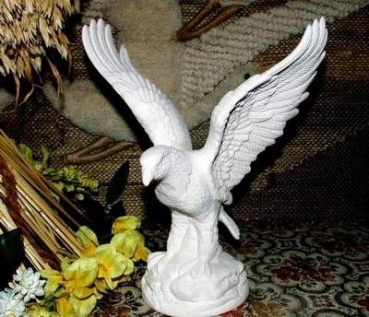Adler – 29 cm hoch - Schrühware