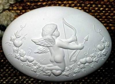 Motivplakette - Amor - Insert - Schrühware