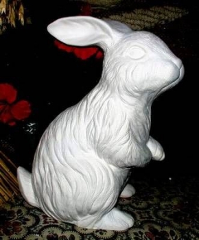 SCIOTO - Gießform - neu - Natürlicher stehender Hase - 30 cm hoch - USA