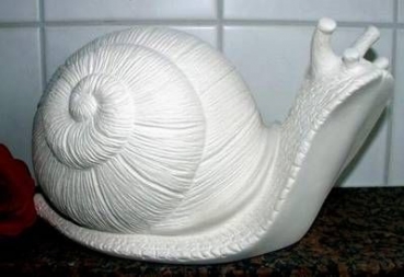 Scioto-Schnecke - klein – 25 cm lang - Schrühware