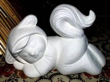 DONAS-Gießform - neu – Eichhörnchen-Baby – schlafend – USA