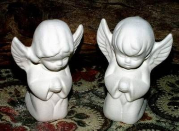 DUNCAN-Gießform - neu –Betende Engel im 2er-Set – je 7,2 cm - USA