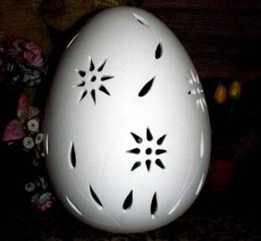 Gießform – neu – Ei – 10 cm Ø – 15 cm hoch – auch schön als Windlicht – Made in Germany