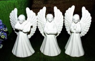 SCIOTO-Gießform - neu – stehende Engel im 3er-Set – USA