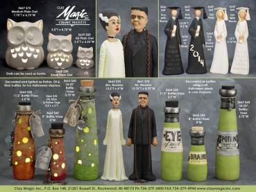 Flyer 191 von ClayMagic – Gießformen sind aktuell lieferbar – bitte Preise anfragen