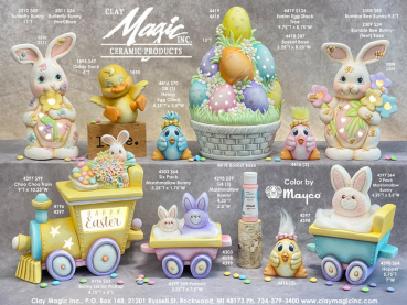 Flyer 304 von ClayMagic - mit der Lupe sind Details gut zu erkennen