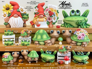 Flyer 305 von ClayMagic - mit der Lupe sind Details gut zu erkennen