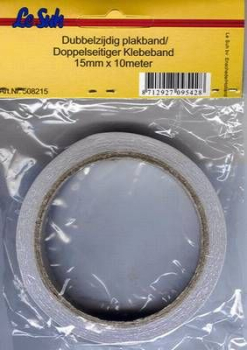 LeSuh – doppelseitiges Klebeband – 15 mm breit – 10 m lang – für Kartengestaltung und Bastelarbeiten