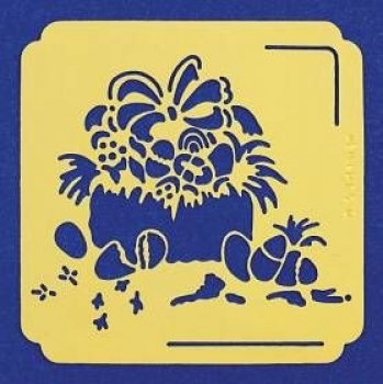 Embossingschablone - Osterkorb – 80 x 80 mm – statt 2,80 EUR