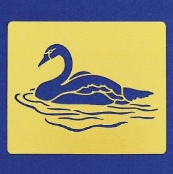 Embossingschablone - Schwan – 80 x 70 mm – statt 2,80 EUR