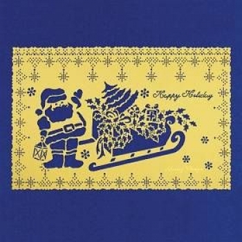 Stech- und Prägeschablone – 145 x 95 mm – Weihnachtsmotive – von Jenny Design – statt 5,70 EUR