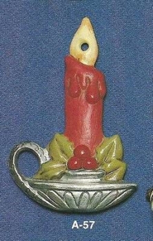 ALBERTAS–Gießform – neu – Kerzenhalter – Hänger – 9,2 cm – Design auf Vorder-​ und Rückseite