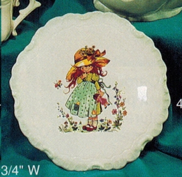 ALBERTAS–Gießform – neu – Kinder- & Puppengeschirr – Kuchenteller – 11,5 cm Ø