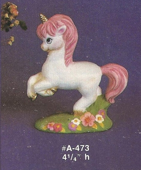 ALBERTAS-Gießform – neu – Einhorn – 10,5 cm hoch – Sonderangebot