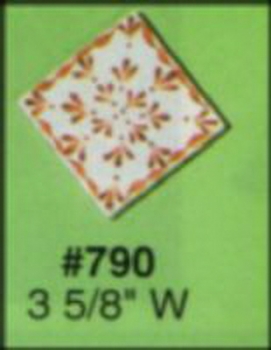 Fliese – 10 x 10 cm – Schrühware